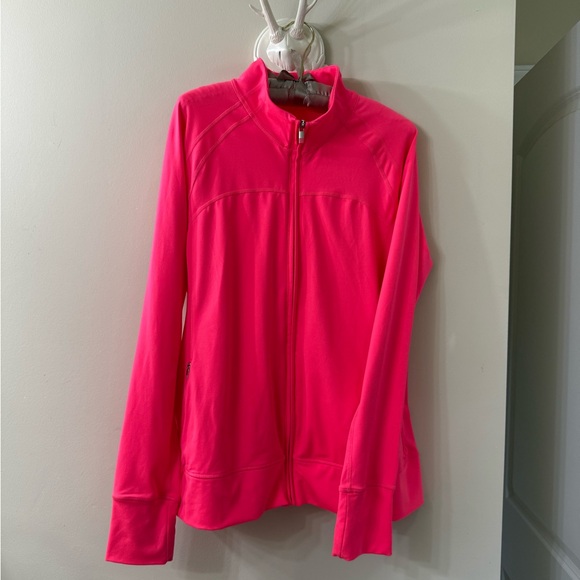 GAP Tops - Gap Body hot pink active jacket